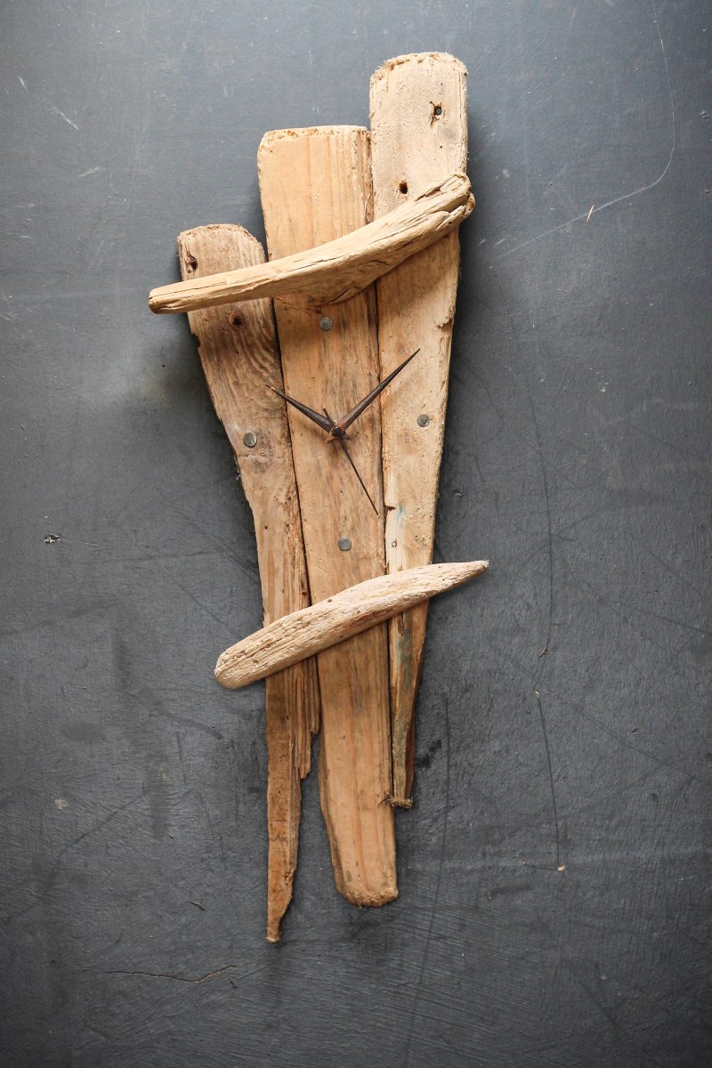 Driftwood Clock 4